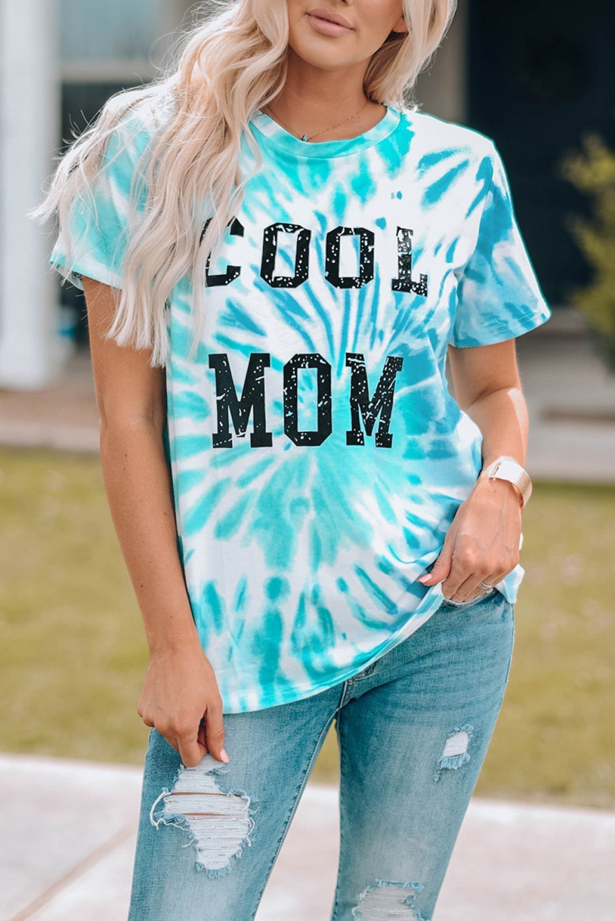 Cool Mom Tie Dye Tee