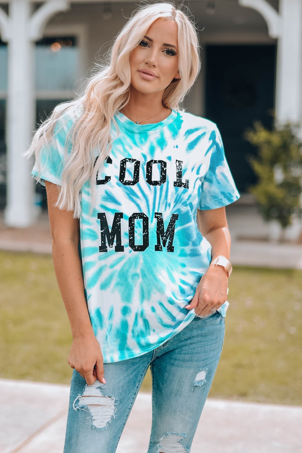 Cool Mom Tie Dye Tee