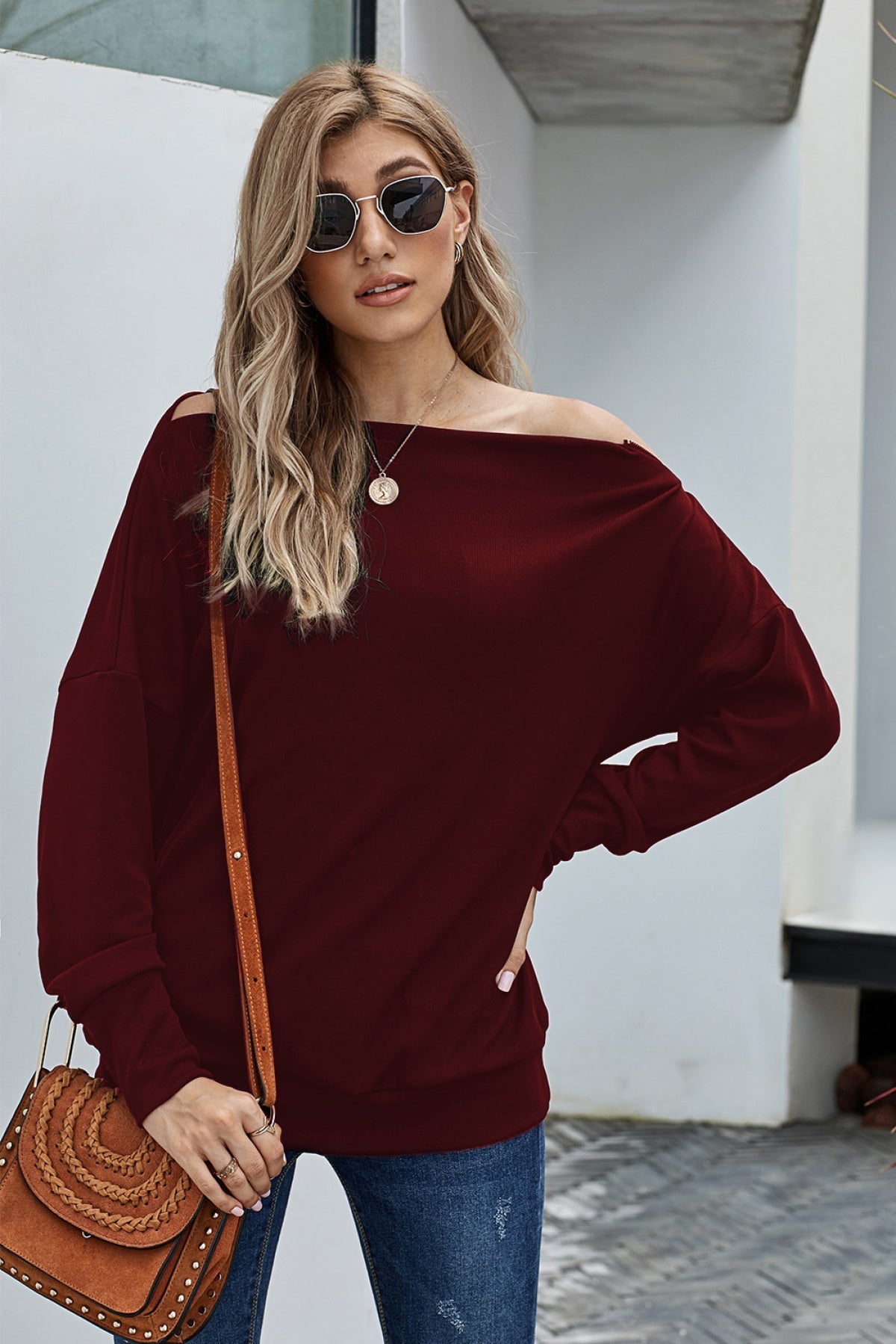 Ribbed Zip Knit Top