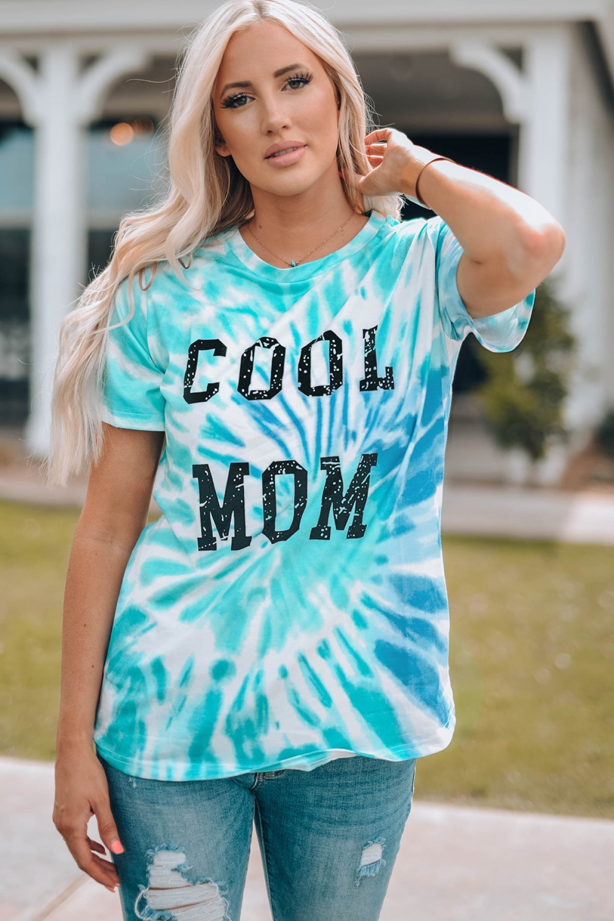 Cool Mom Tie Dye Tee