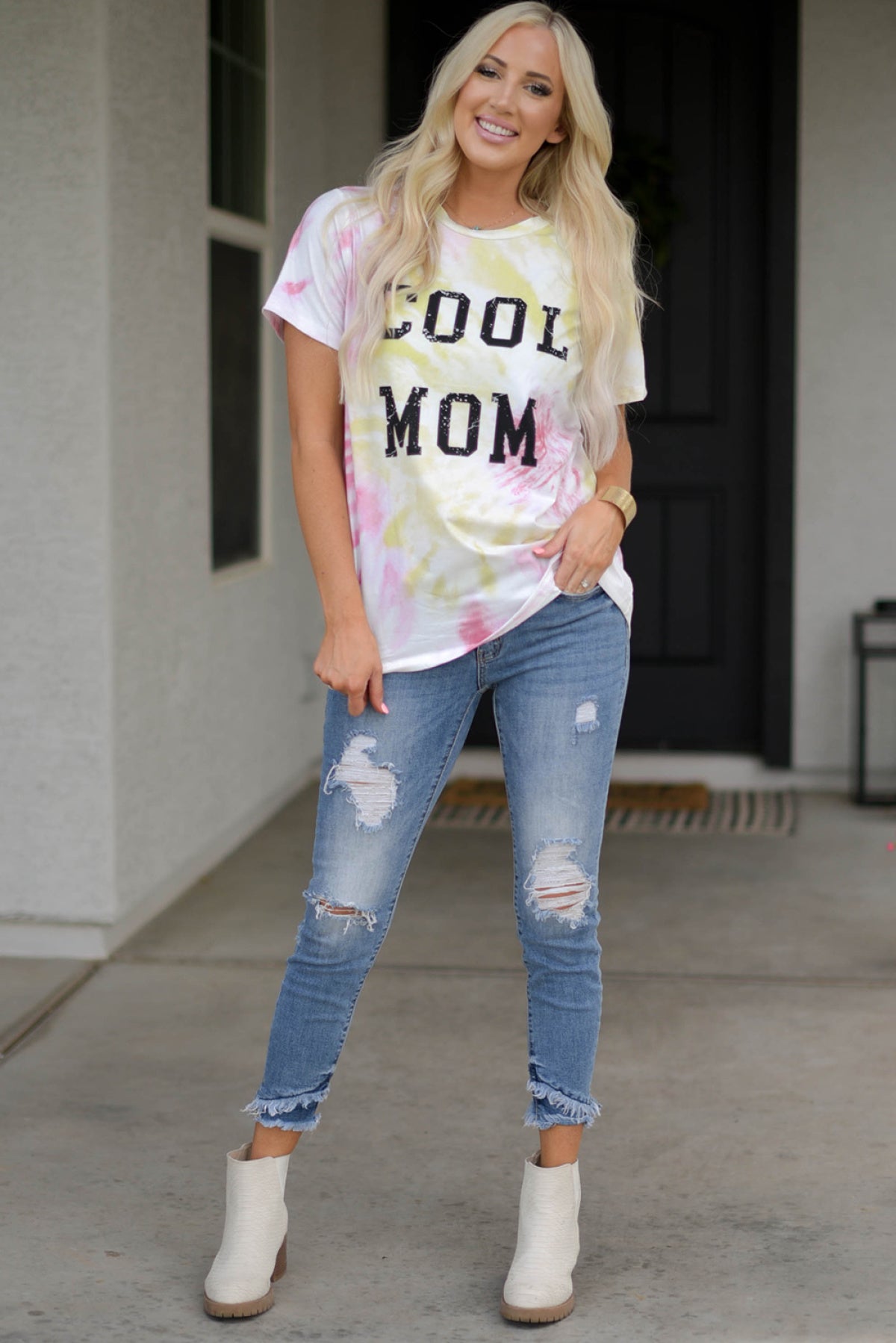 Cool Mom Tie Dye Tee